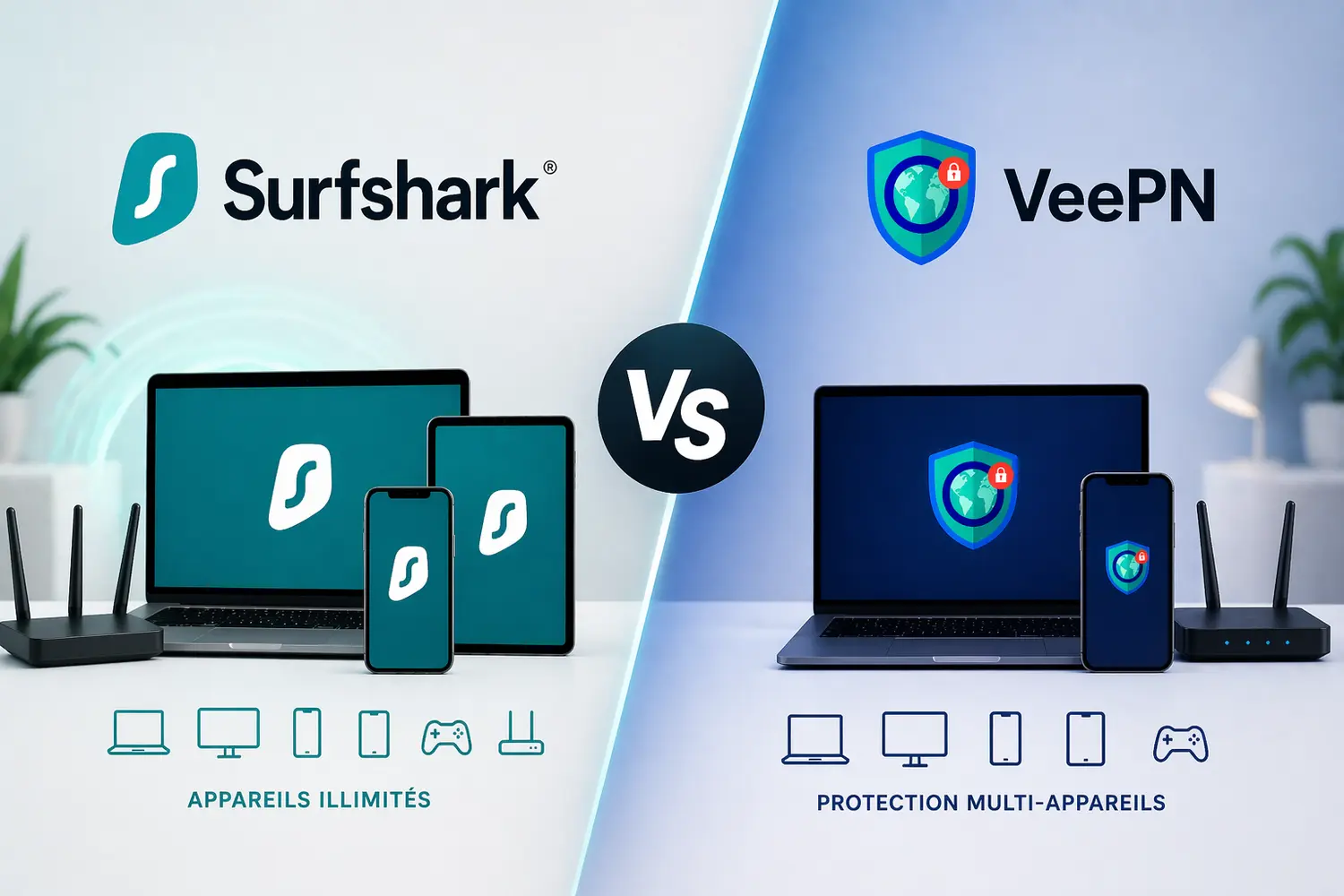 Surfshark Starter vs VeePN Basic: Which Really Protects More Devices?