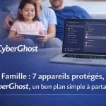 Family: 7 protected devices, CyberGhost, a good, easy plan to share