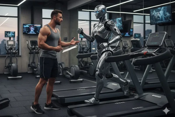 How are humanoid robots trained?