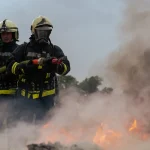 The French government faces a major fire crisis