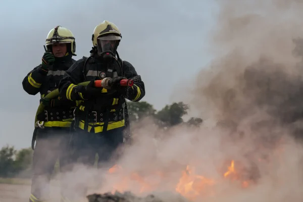 The French government faces a major fire crisis